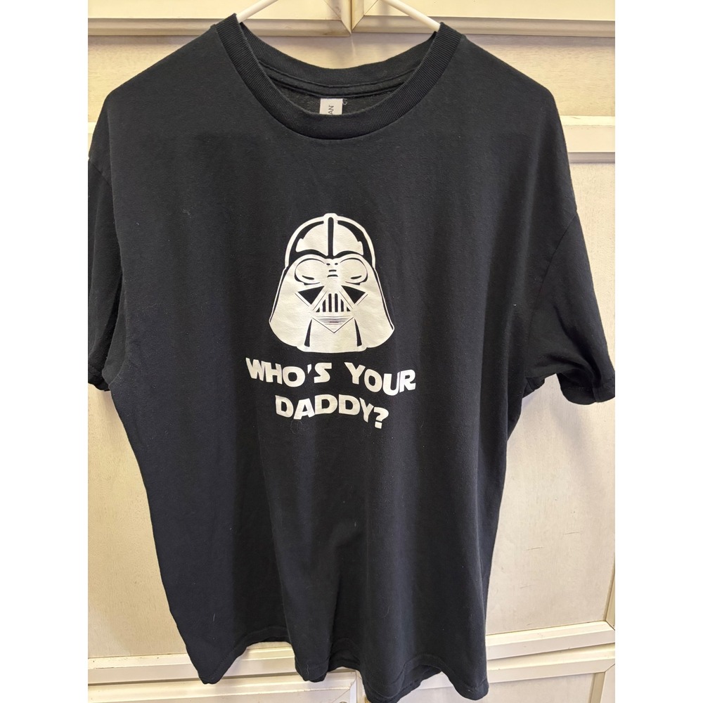 Star Wars Darth Vader Who's Your Daddy? T-Shirt, Mens, Size Large, Graphic Tee